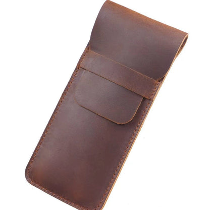 Leather Pen Case Holder for Multi Pens