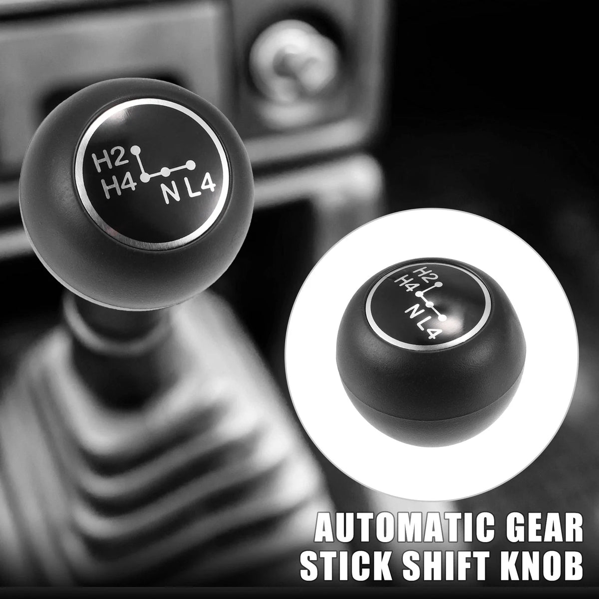 Automatic Gear Shift Knob for Toyota Land Cruiser (1974–1984) ABS 723115915402