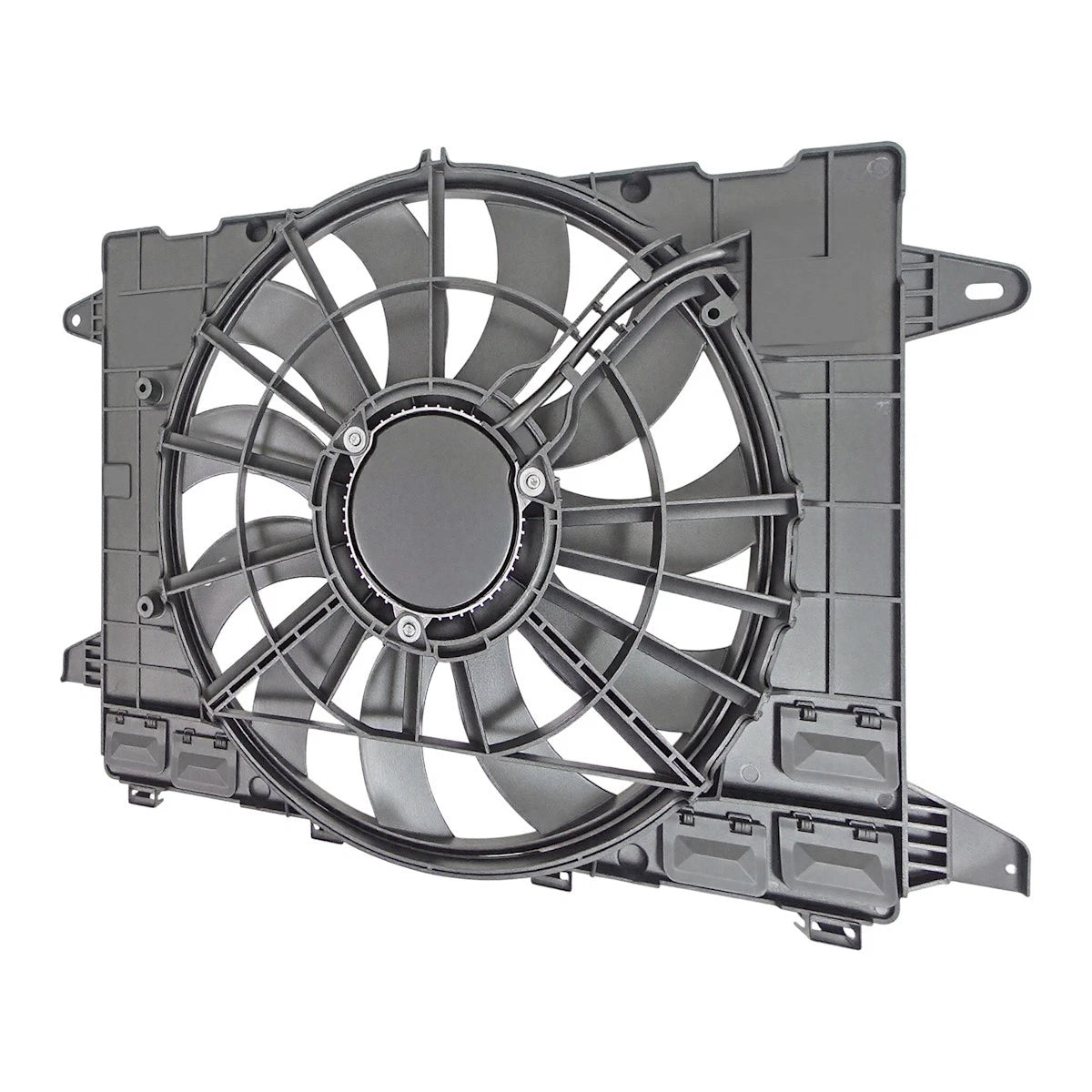 Cooling Fan Assembly for Cadillac CT6 (2019–2020) 17984582, 23405263, Brushless Motor