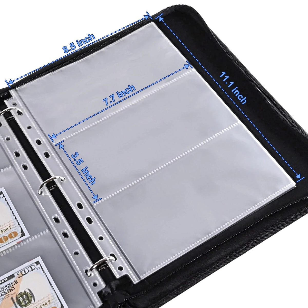 Cash Collection Book for Currency Holder Album (180 Pages)