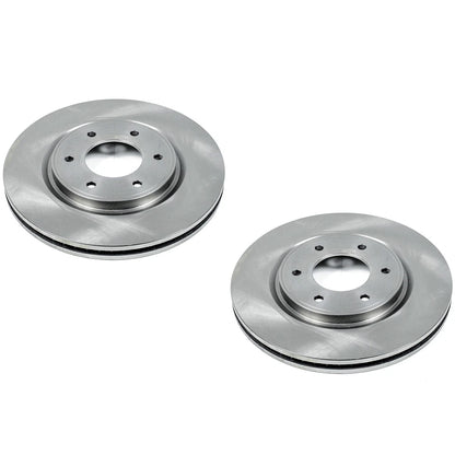 Set of 2 Powerstop Brake Discs for Nissan Titan Armada (2011–2024) - SET-P15JBR1199-2
