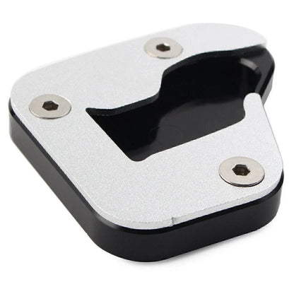 Kickstand Side Stand Extension Plate Pad for Suzuki Hayabusa (2008–2020) Silver