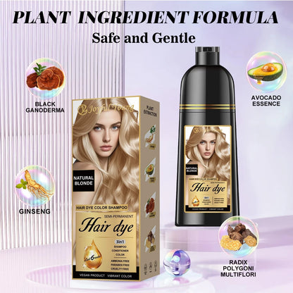 Joyful Young Hair Dye Shampoo 3-in-1 for Natural Blonde (Pack of 1)