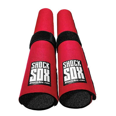 Shock Sox Fork Seal Guards 37-50mm for Honda (13") - Red