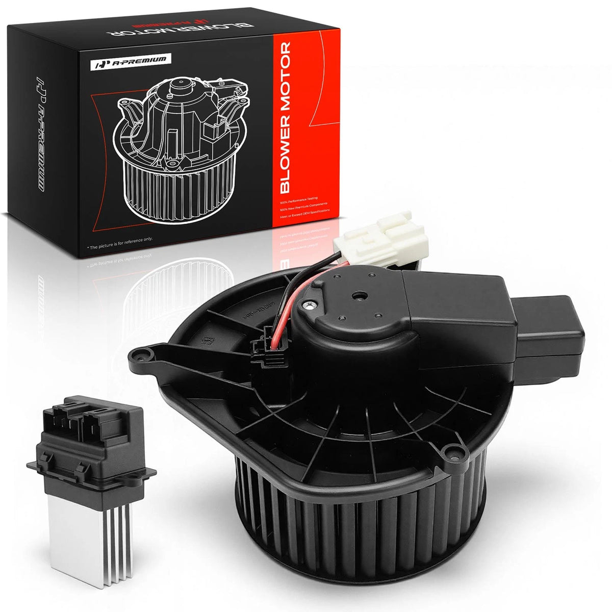 HVAC Heater Blower Motor Resistor Kit for Jeep Liberty (2010–2012) 4885482AC, 4885482AA, 4885482AB, 75860, 75770, PM9379, 6552616