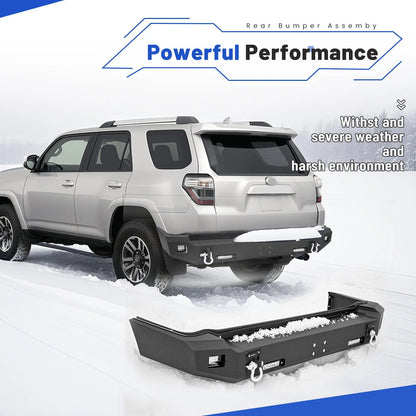 Rear Bumper Assembly for Toyota 4Runner (2010–2023) CON-A000000666 w/LED Lights
