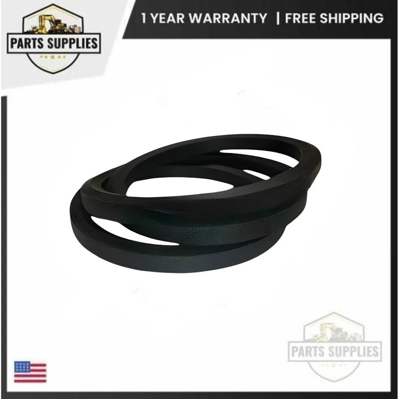 BB135 Hexagonal Double Banded V Belt 0.656 x 139.6in OC
