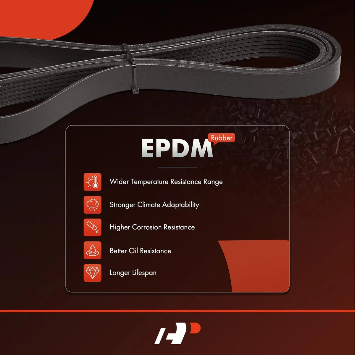 Serpentine Belt for Cadillac CT6 (2016–2019) BMW Z4 (2003–2005)