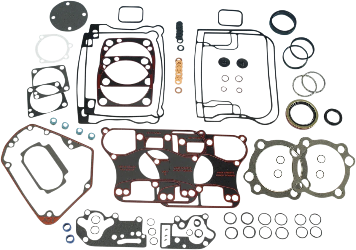 Motor Gasket Set with Metal Base & Rocker Gaskets for Harley EVO (1992–1999)