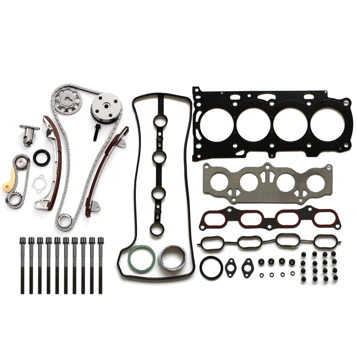 Set of 10 Head Gasket Bolts for Toyota Camry (2007–2009)