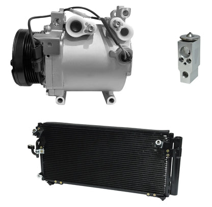 AC Compressor Kit With Condenser for Mitsubishi Eclipse 2.4L (2000–2005)