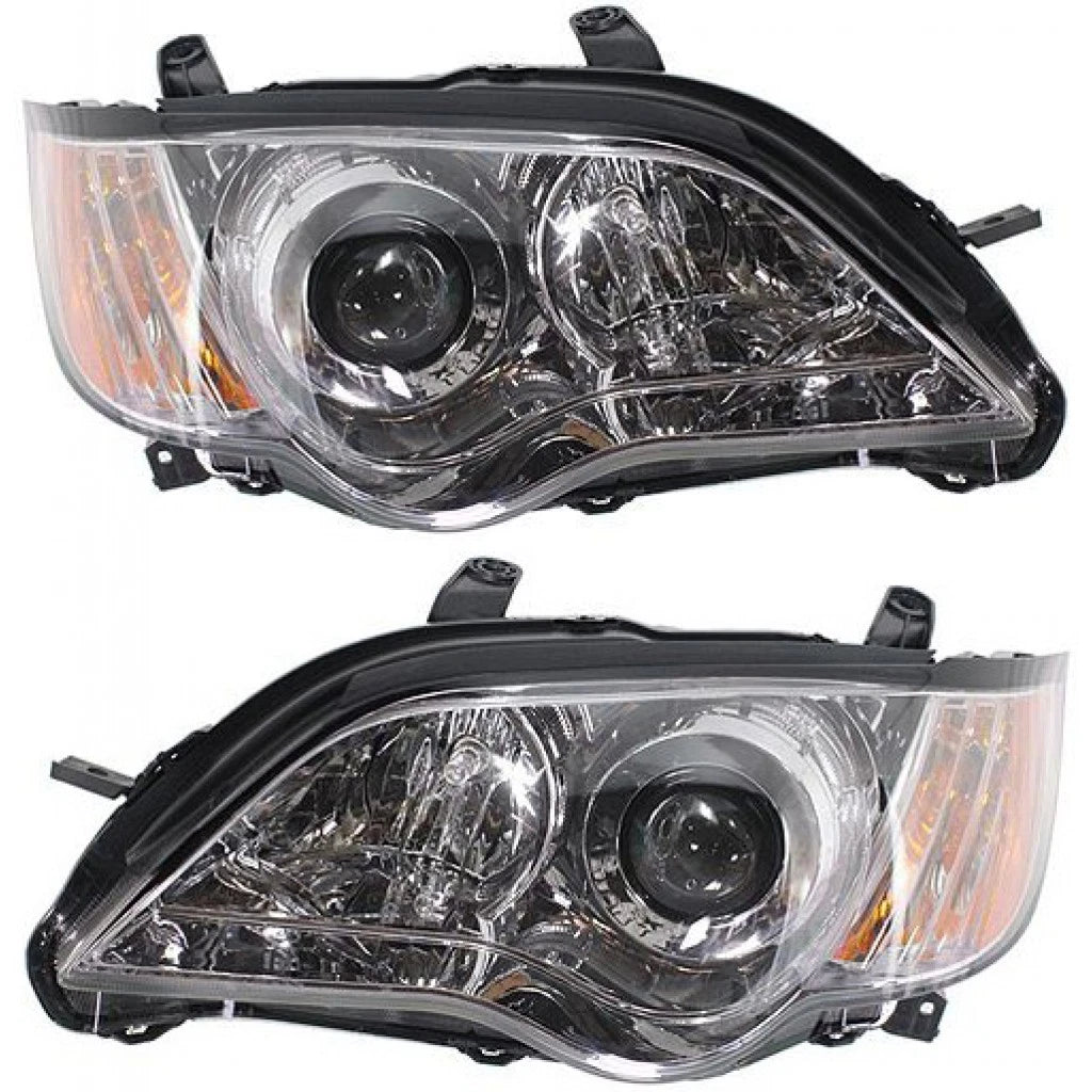 Headlight Pair for Subaru Outback (2008–2009) PLX-M1-319-1120L-ACN, SU2502133, SU2503133