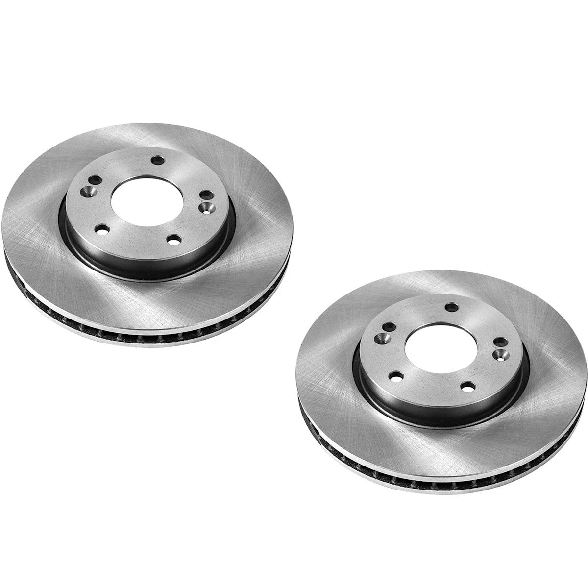 Set of 2 Powerstop Brake Discs for Kia Forte Koup Forte5 Soul (2010–2013)