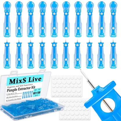 80 pcs Pimple Needle Kit for Skin Care (0.3mm)