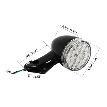 Front Turn Signals Amber Lights for Harley Sportster 48 XL1200X (2016-2022)