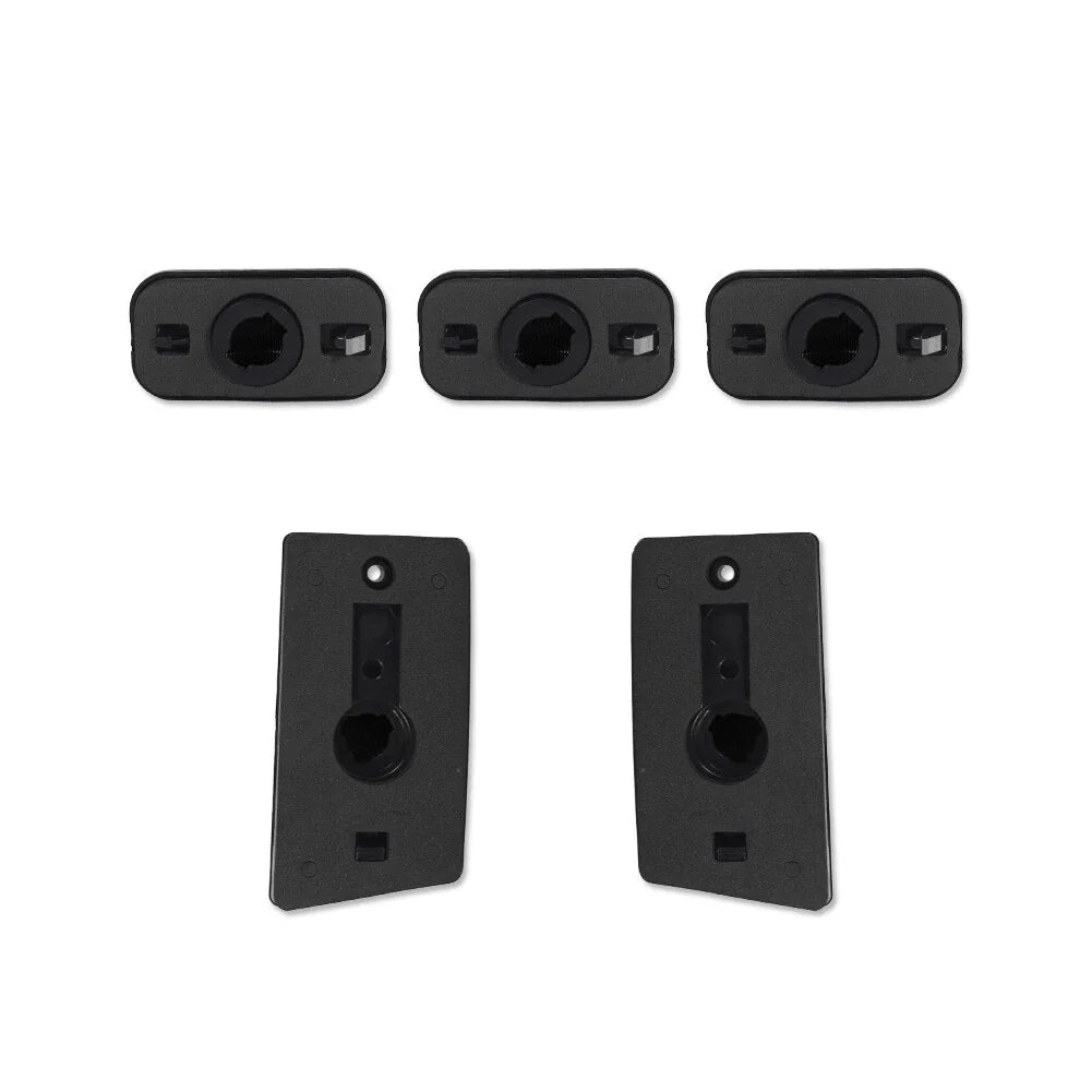 5x Smoked Roof Cab Marker Light Covers for Hummer H2/SUT (2003–2009)