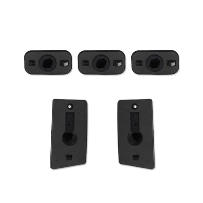 5x Smoked Roof Cab Marker Light Covers for Hummer H2/SUT (2003–2009)