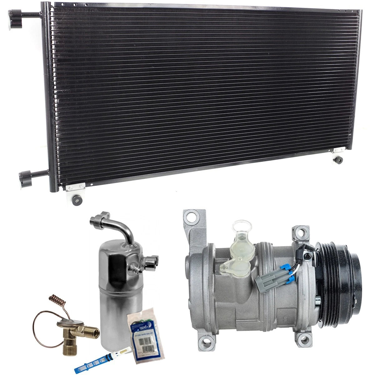 A/C Compressor Kit for Chevy Yukon Suburban GMC 2010–2012 (16851958, 6511414)