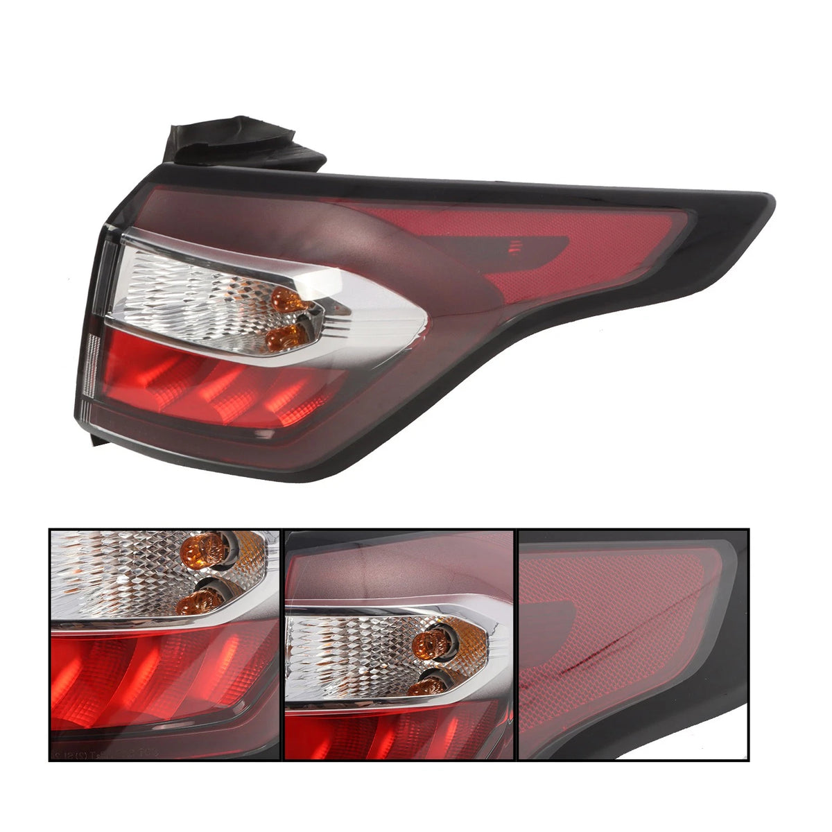 Passenger Right Side Tail Light Brake Lamp for Ford Escape Kuga (2017–2019) GJ5Z-13404-C