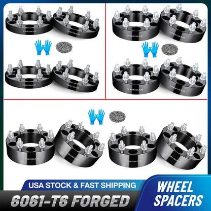 Set of 4 Wheel Spacers 1"/1.5"/2" 6x5.5 for Nissan Titan Pathfinder Frontier