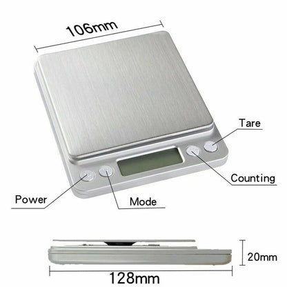 Digital Pocket Scale 200g x 0.01g for Jewelry Balance Weight