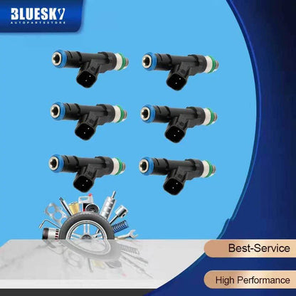 6PCS Fuel Injectors for Land Rover Discovery 4.0L (2005-2009)
