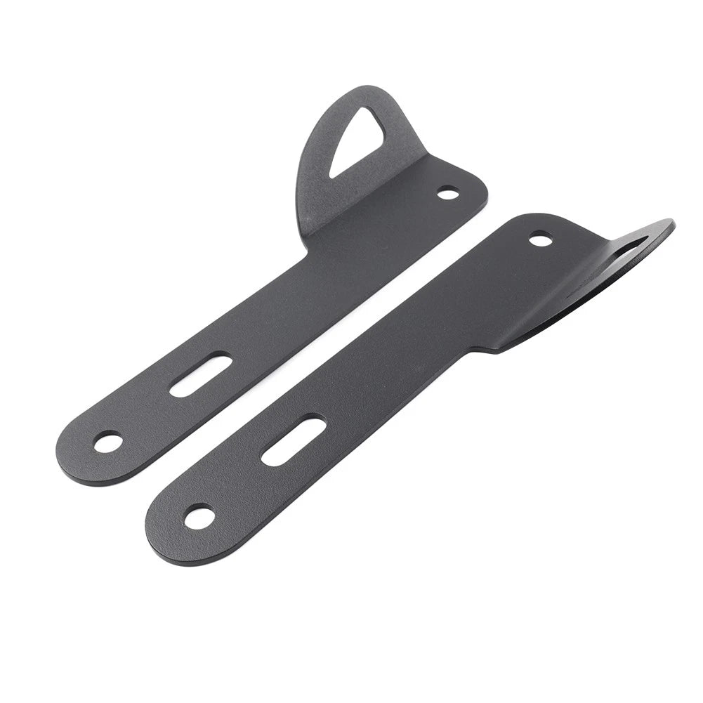 Pair Front Teardrop Tie-Down Brackets for Harley Touring Street Glide