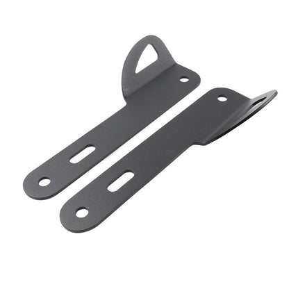 Pair Front Teardrop Tie-Down Brackets for Harley Touring Street Glide