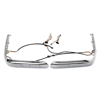 LED Saddlebag Trims Clear Lens for Honda Goldwing 1800 GL1800 (2001–2011)