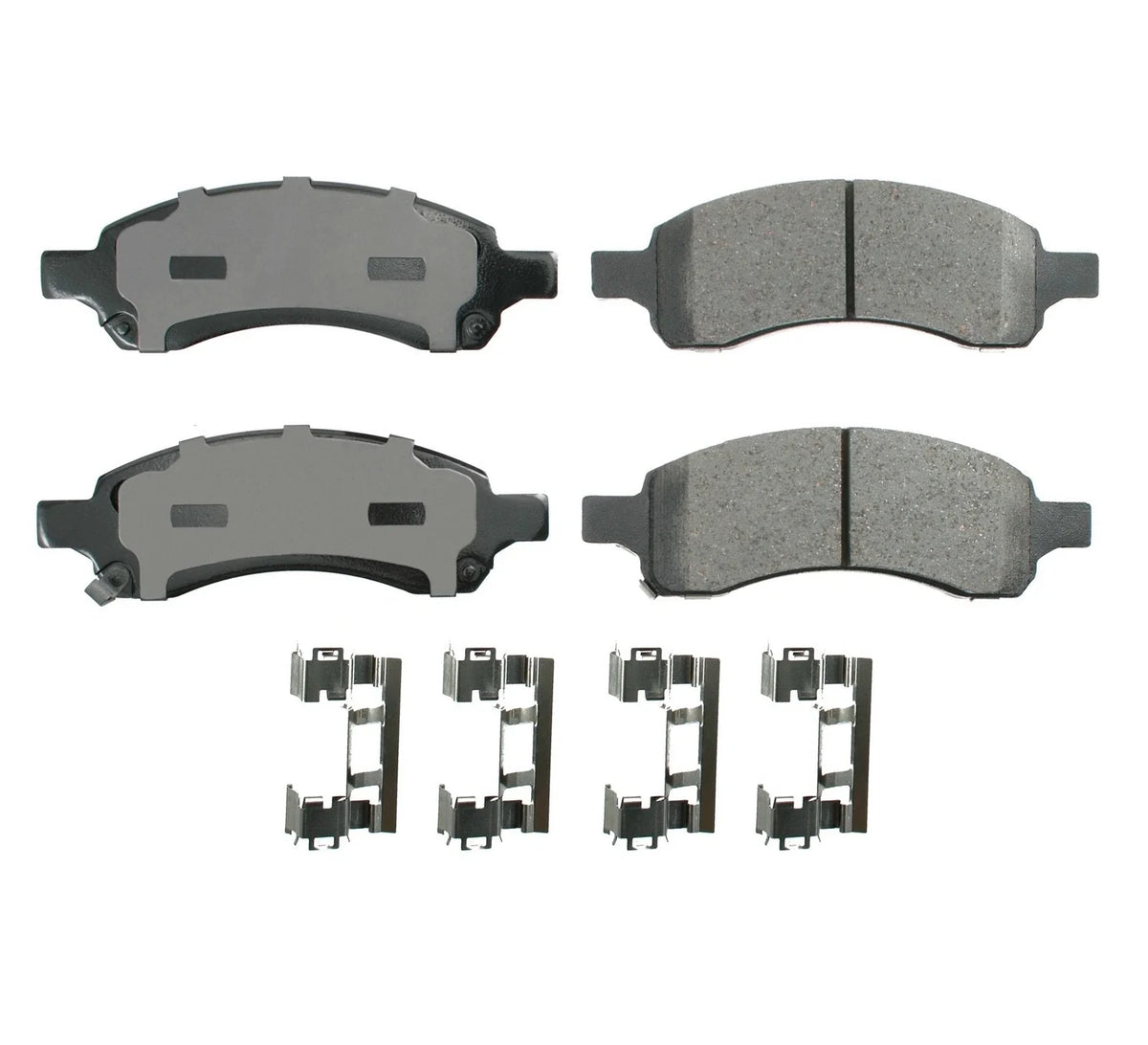 Front Brake Kit 325mm Rotors & Akebono ProACT Pads for Buick Chevy GMC Saab