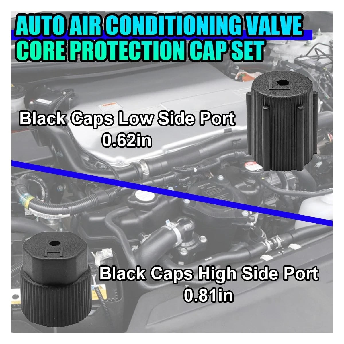 Air Conditioning Valve Core Kit for Car (R12 R134a)