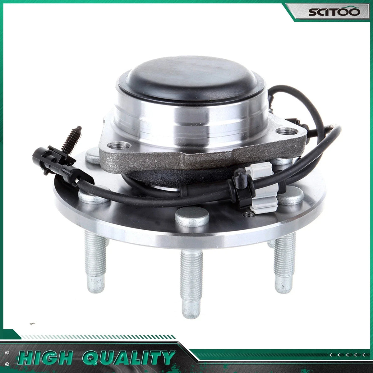 2Pcs Front Wheel Bearing Hub for Chevy GMC Silverado Sierra 1500 (2007–2013)