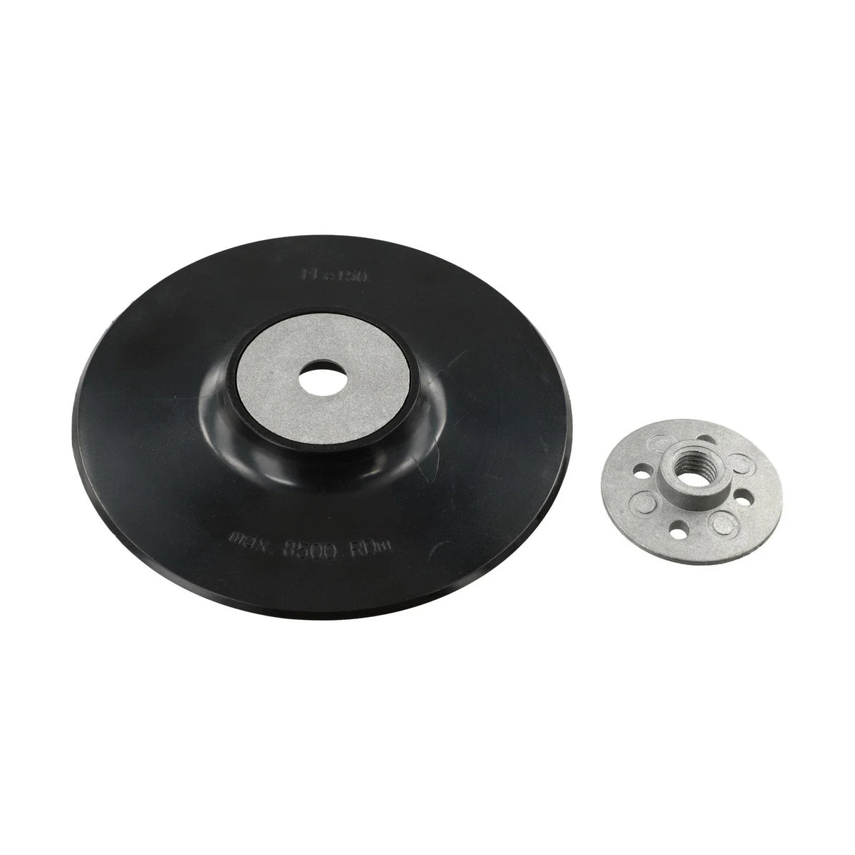 6 Inch Fibre Disc Backing Pad with Lock Nut for Angle Grinder (150mm)