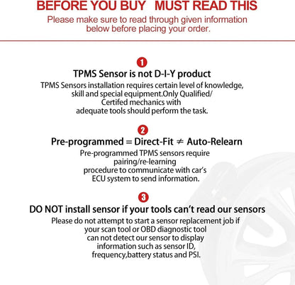 TPMS Tire Pressure Sensor for Jeep Cherokee Kia K5 Hyundai Sonata (2015–2020)