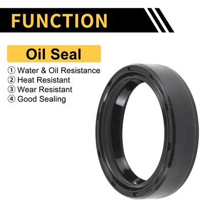 Set of 5 Oil Seal Rotary Shaft Seal NBR Rubber 40x50x12mm