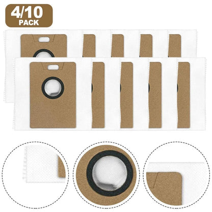 Set of 4 Replacement Dust Bags for Narwal Freo S Vacuum Cleaner
