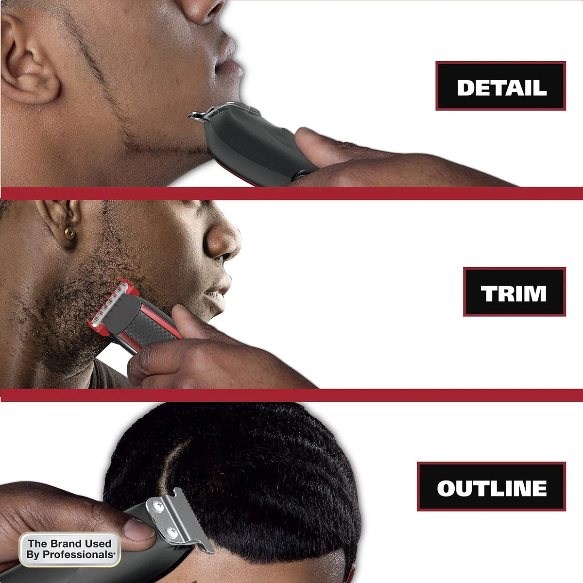 Wahl T-Styler Pro Corded Trimmer for Edge, Outline, Detail, Shave