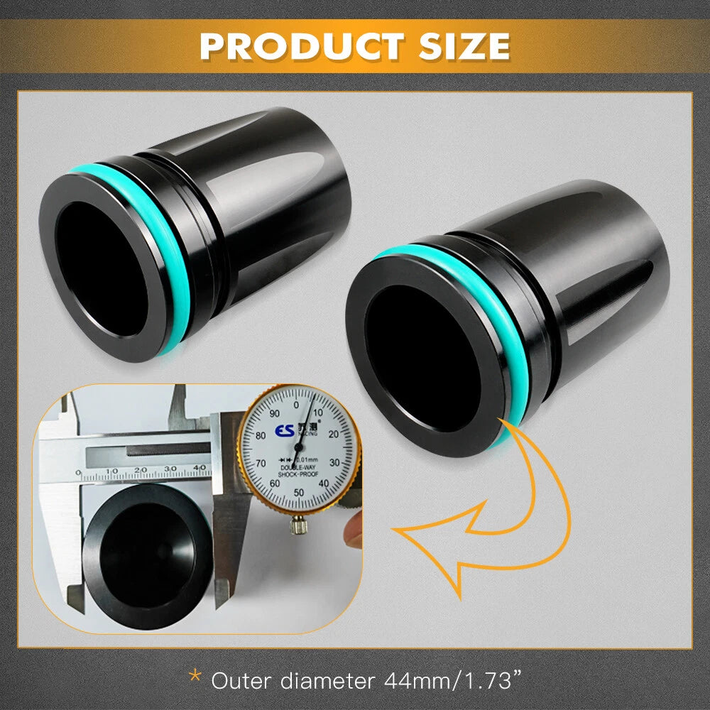 2X Nitrogen Reservoir Expansion End Caps for Honda Talon 1000X (2019–2023)