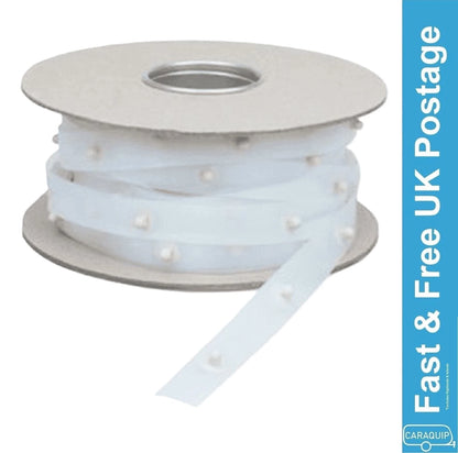 2M Swish Visa Curtain Popper Tape for Caravan Motorhome Campervan (SW800)