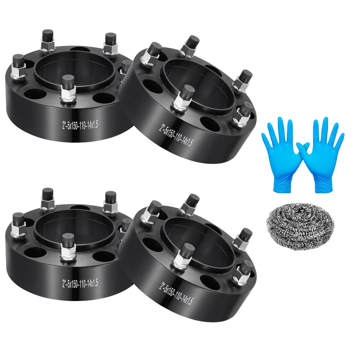 4Pcs 2" Wheel Spacers for Toyota Tundra, Land Cruiser, Lexus LX470, LX570 (2000–2023)