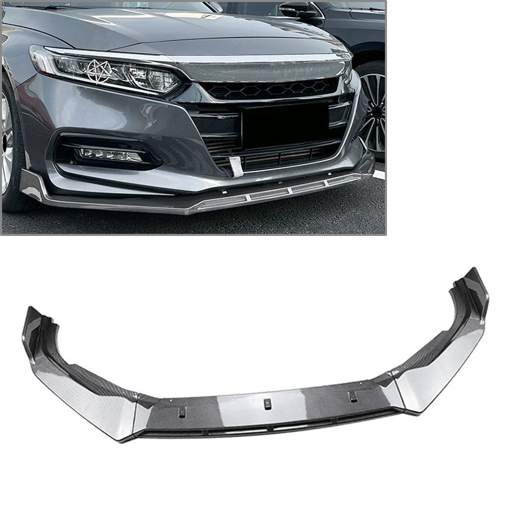 Front Bumper Lip Splitters for Honda Accord (2018–2021)