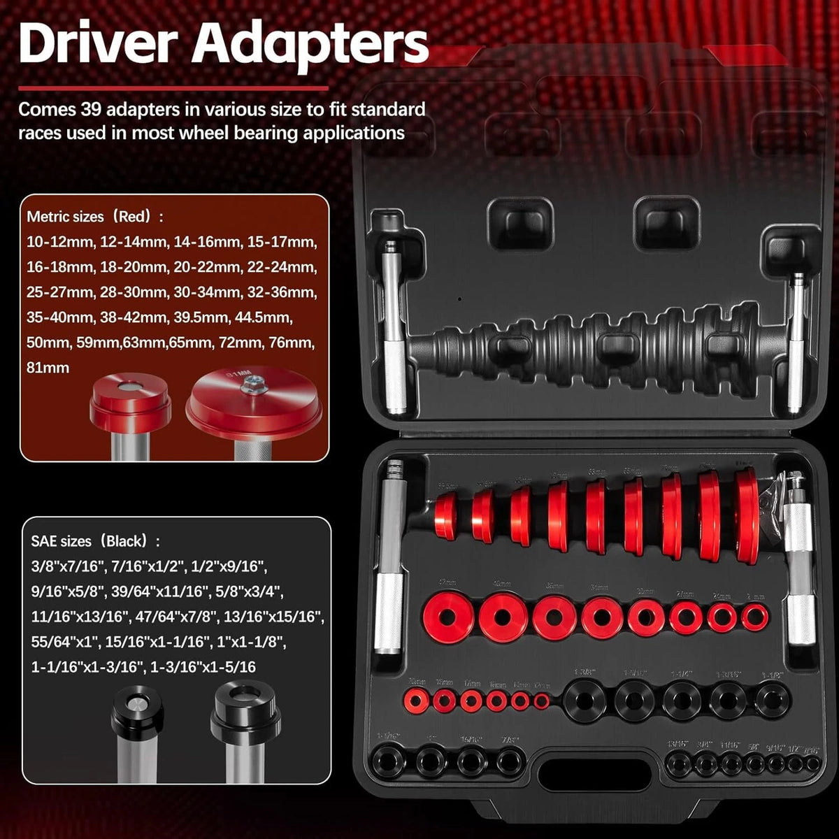 Bearing Press Kit for Automotive Applications