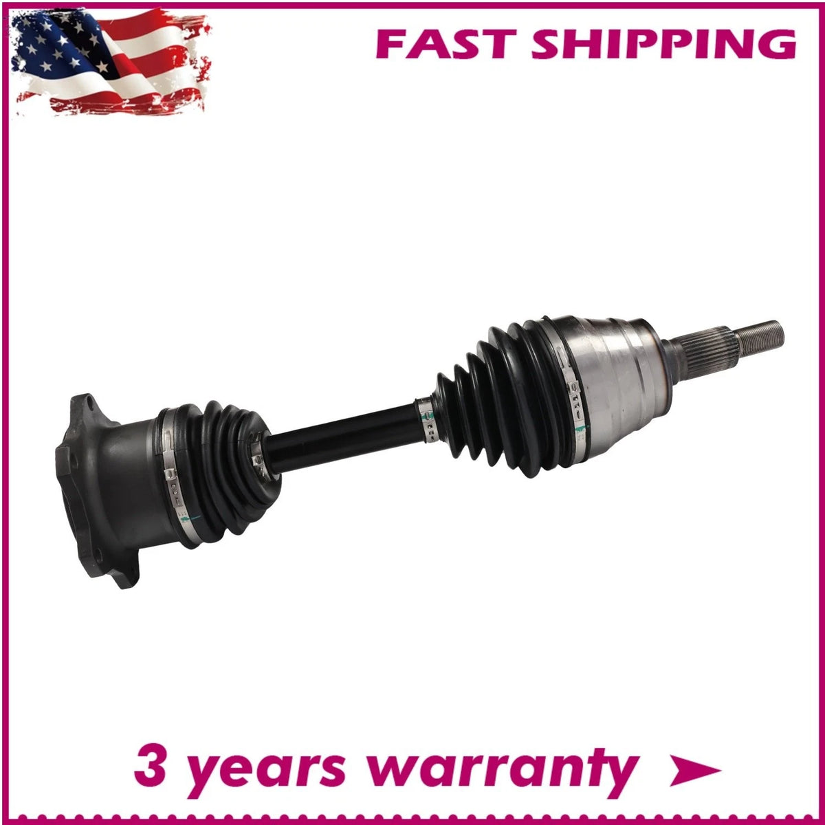 Front CV Axle Shaft for Chevy GMC Silverado Sierra 2500 3500 HD 4WD (1999–2010) GC-8-8664