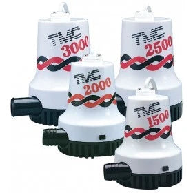 TMC Bilge Pump 3000 GPH for Marine Boating (24V, BLA 131618)