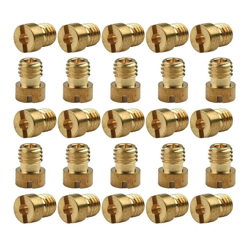 25 Pcs Carburetor Main Jets Set for Dellorto SHA 13 SHA 1419