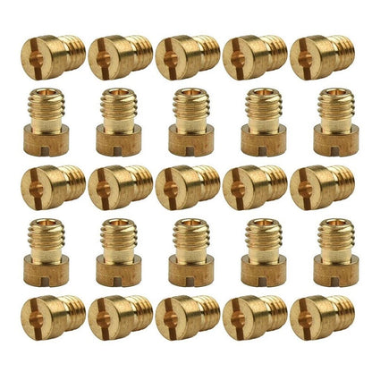 25 Pcs Carburetor Main Jets Set for Dellorto SHA 13 SHA 1419