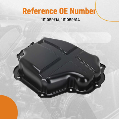 Oil Collection Pan for Nissan Kicks Versa L4 (2018–2023) 111105RF1A Steel
