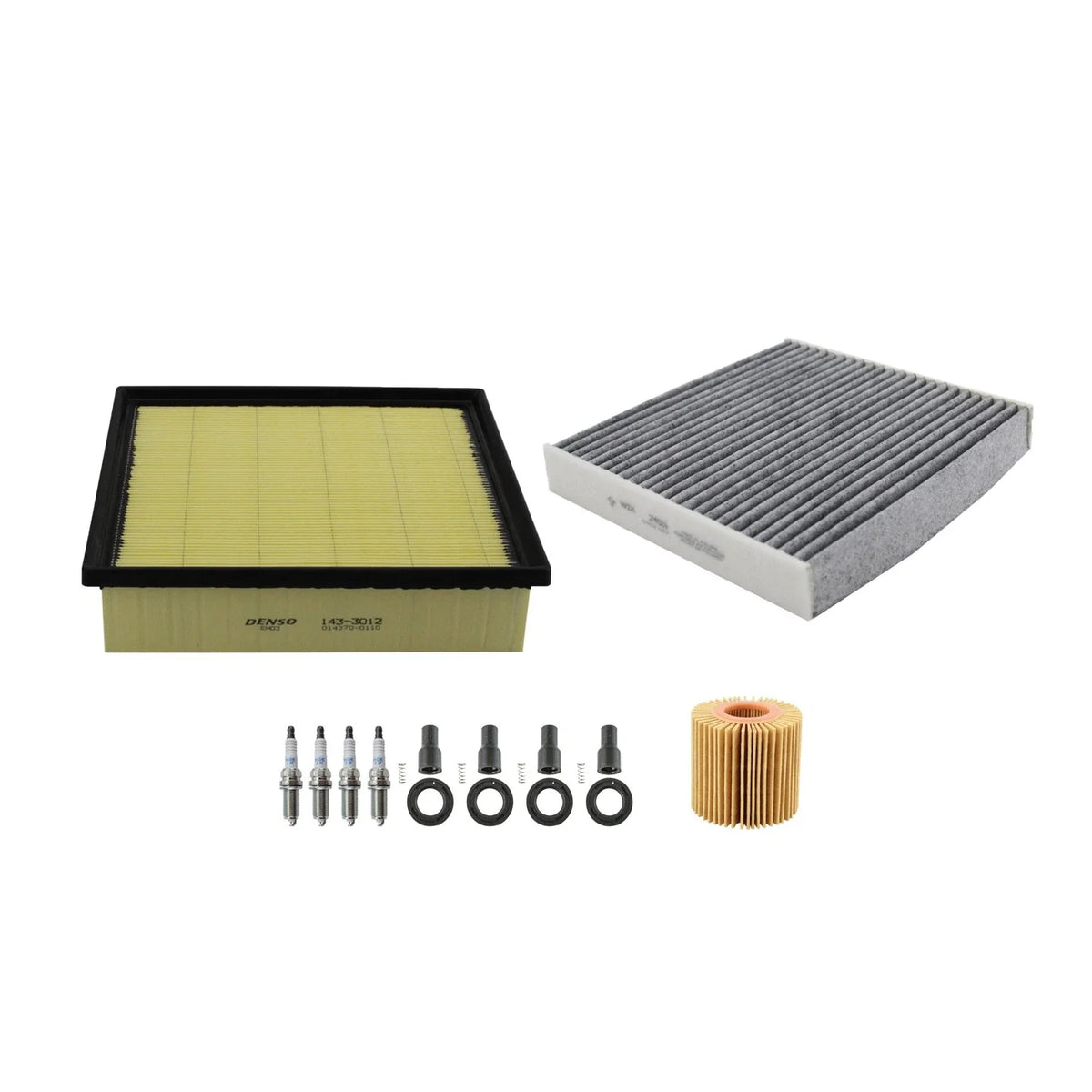 Tune Up Kit with 4 NGK Spark Plugs & Boots for Highlander Sienna