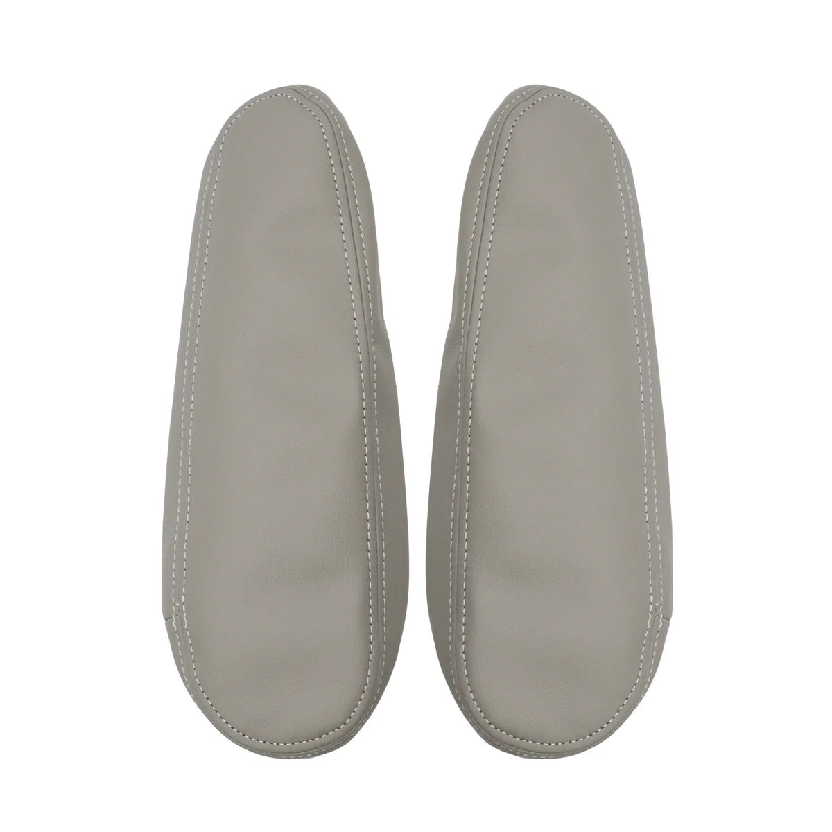 Set of 2 Gray Synthetic Leather Seat Armrest Covers for Toyota Sequoia (2001–2007)