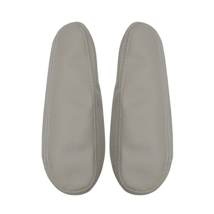 Set of 2 Gray Synthetic Leather Seat Armrest Covers for Toyota Sequoia (2001–2007)